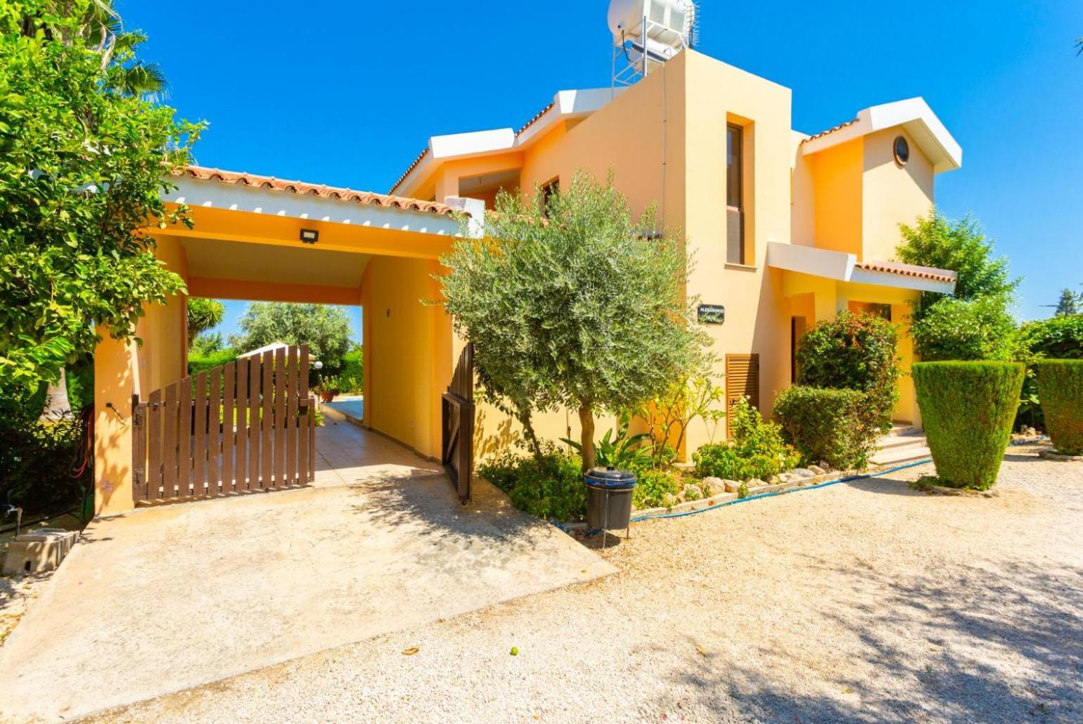 Villa Halima Stefanos Polis Exterior foto