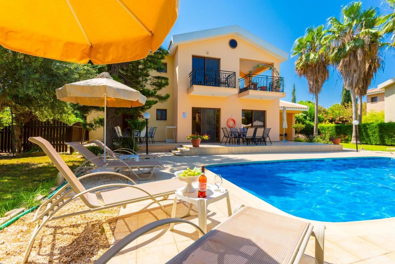 Villa Halima Stefanos Polis Exterior foto