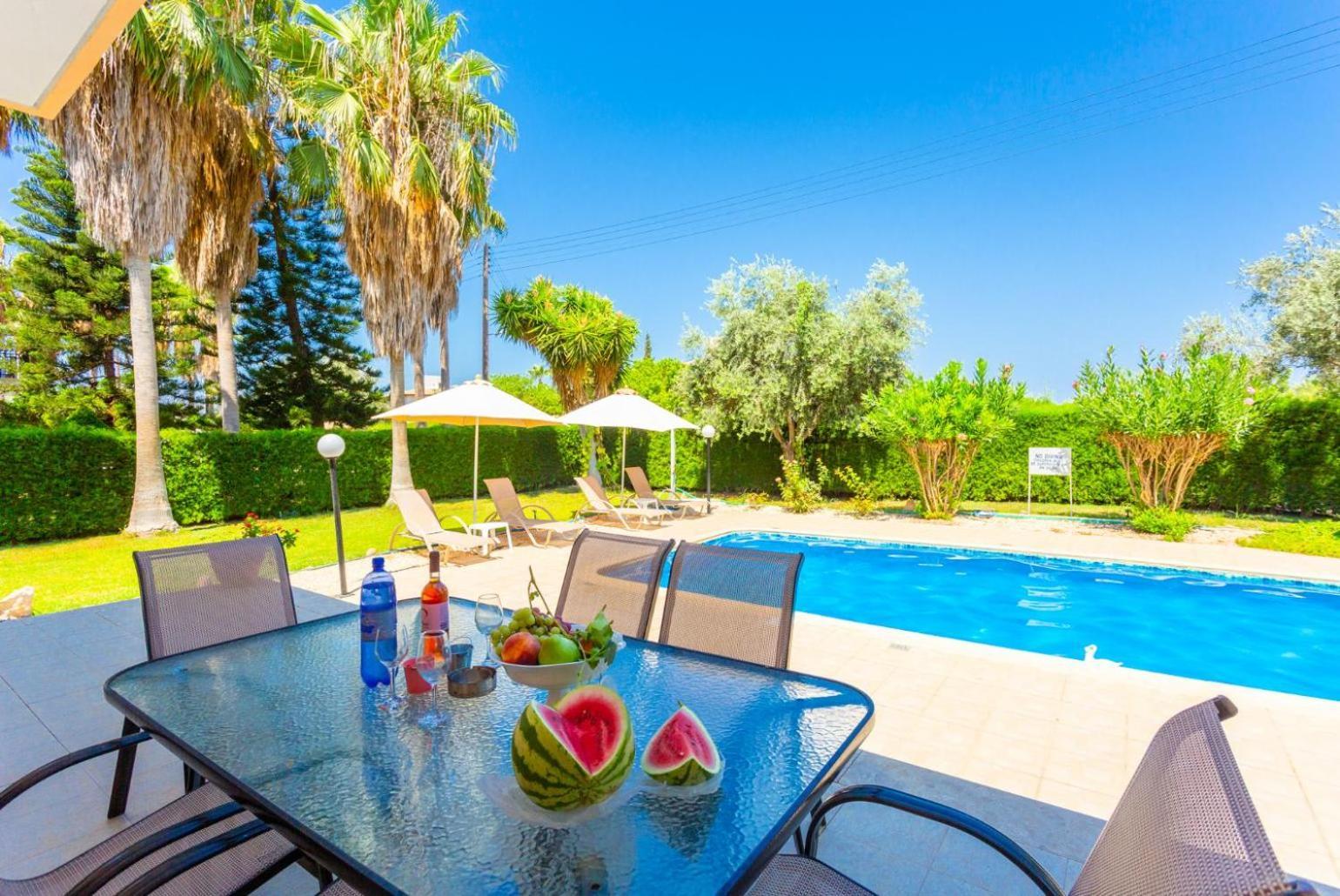 Villa Halima Stefanos Polis Exterior foto